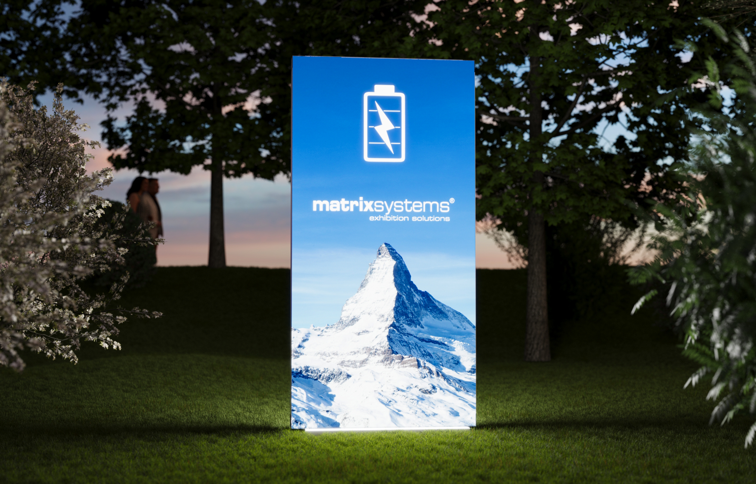 Baterie Stele Matrix Systems Render Natur PSD